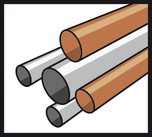 Metal pipes